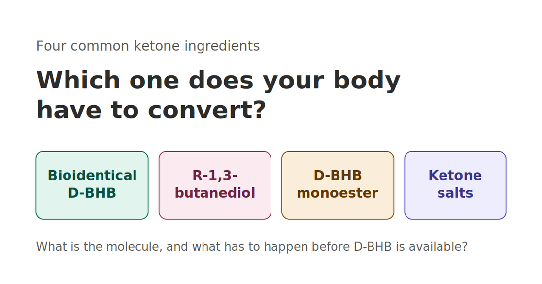 Which Ketone Supplements Does Your Body Have to Convert?